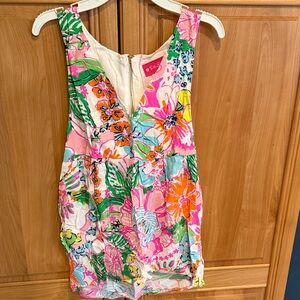 Lilly Pulitzer Vibrant Floral Women’s Sleeveless Blouse
